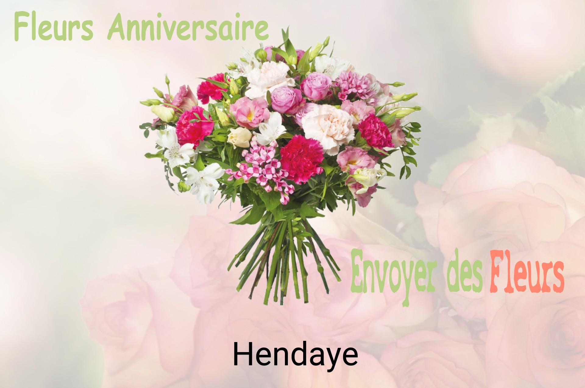 Bouquet de fleurs d’anniversaire livré à Hendaye